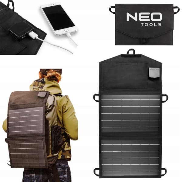 NEO Solar laddare solpanel 15W