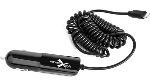 iPhone Lightning Biloplader 2.1A