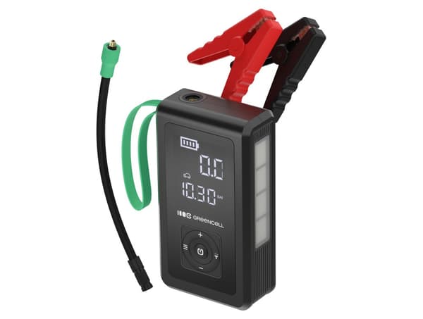 Green Cell CJSGC03 varavirtalähde Litiumioniakku (Li-Ion) 8000 mAh Musta, Vaaleanvihreä