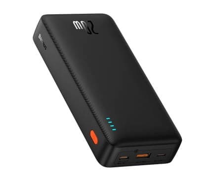 Baseus Airpow Lithium-polymer powerbank 20000 mAh 20 W Sort