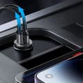 Miniatyrbild 5 av 6: Automatisk laddare 2x USB-C, 30W, 3A - JoyRoom (JR-CCN06) - Svart