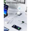 Miniatyrbild 2 av 5: USB C-laddare, 40W 4-port USBC snabbladdare Pro Max X XS XR 8 7 6S Plus Mini SE, iPad, Samsung Galaxy