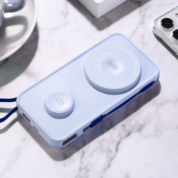 Accessories - 3mk PastelUp 10,000mAh 22.5W USB 1A1C-Blue
