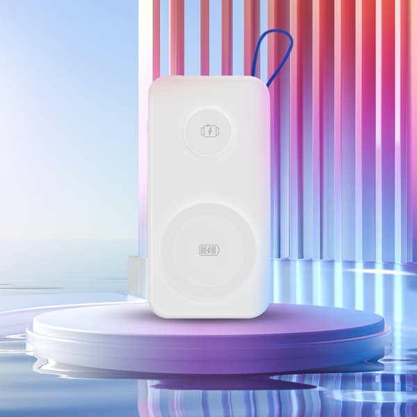 Accessories - 3mk PastelUp 10,000mAh 22.5W USB 1A1C-White Vit