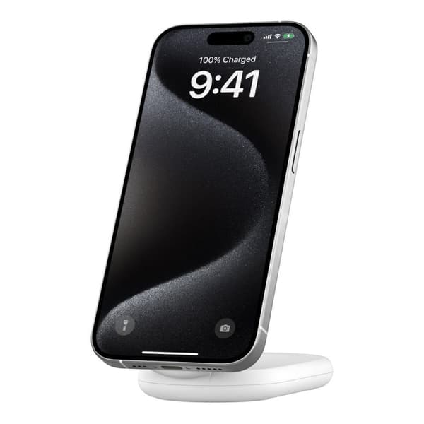 Trådløs oplader Belkin WIB007HQWH Hvid 15 W (1 enheder)