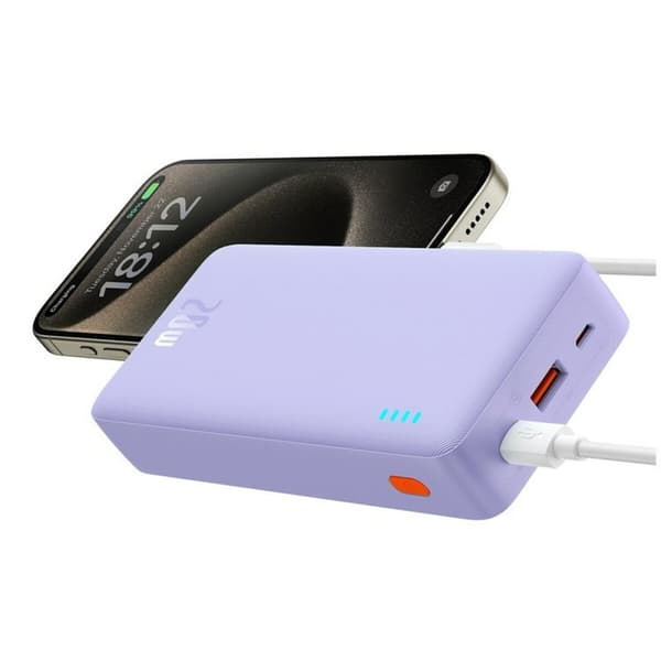 Powerbank Baseus P10022804513-00 Violett 20000 mAh 74 WH