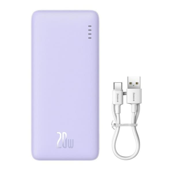 Powerbank Baseus P10022804513-00 Violett 20000 mAh 74 WH Violett