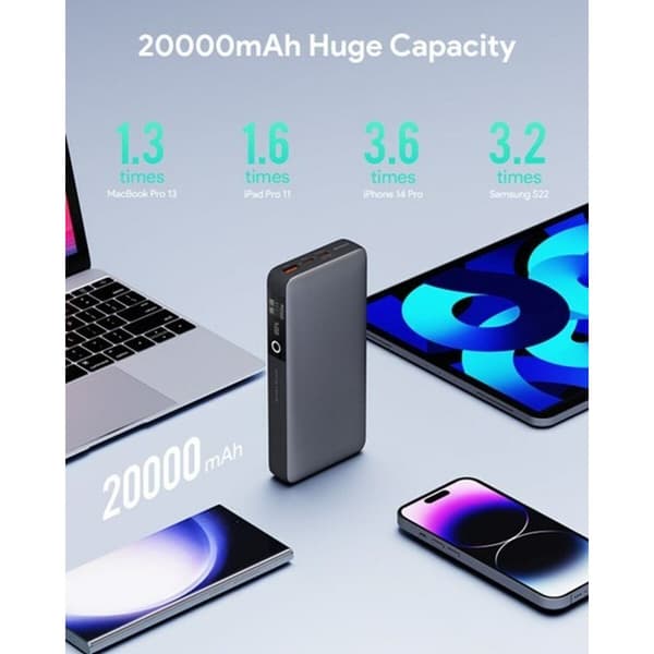 Powerbank Aukey PB-Y43 Musta 20000 mAh