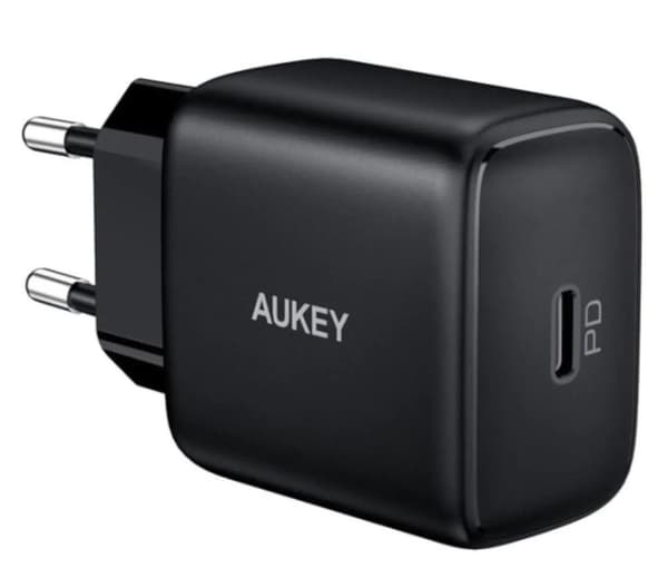 AUKEY VÆGOPLADDER USB-C POWERDELIVERY 20W