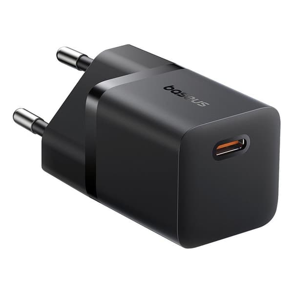 Baseus P10110909113-01 USB-C GaN5 mini 25W strømforsyning Sort