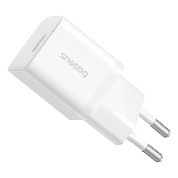 Baseus P10110909213-00 USB-C GaN5 mini 25W strømforsyning Hvid