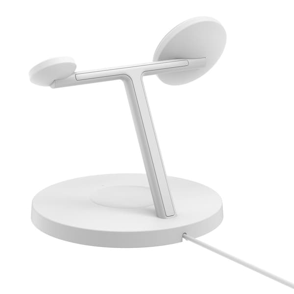 Belkin BoostCharge Pro Hovedtelefoner, Smartphone, Smartwatch Hvid USB Trådløs opladning Hurtig opladning Indendørs