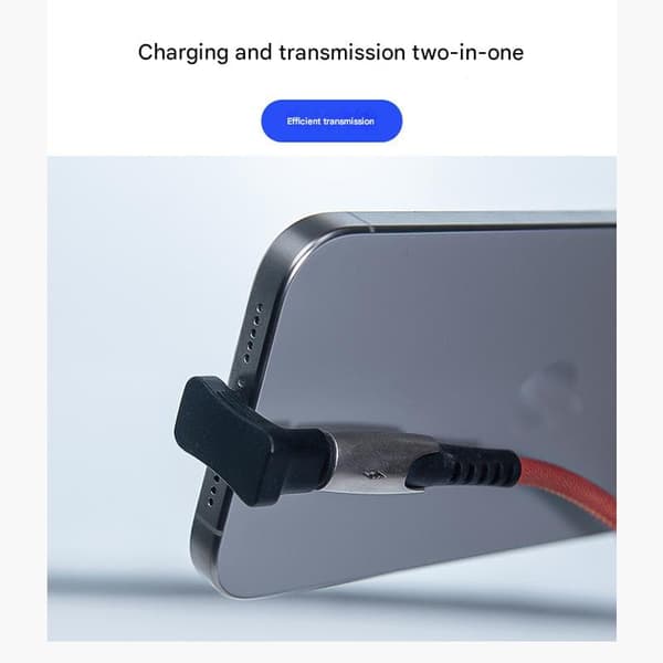 Sopii auton matkapuhelimeen Tabletti U-levysovitin U-muotoinen kääntyvä pää USB-tyypin C-pään kaksi-yhdessä-muunnin