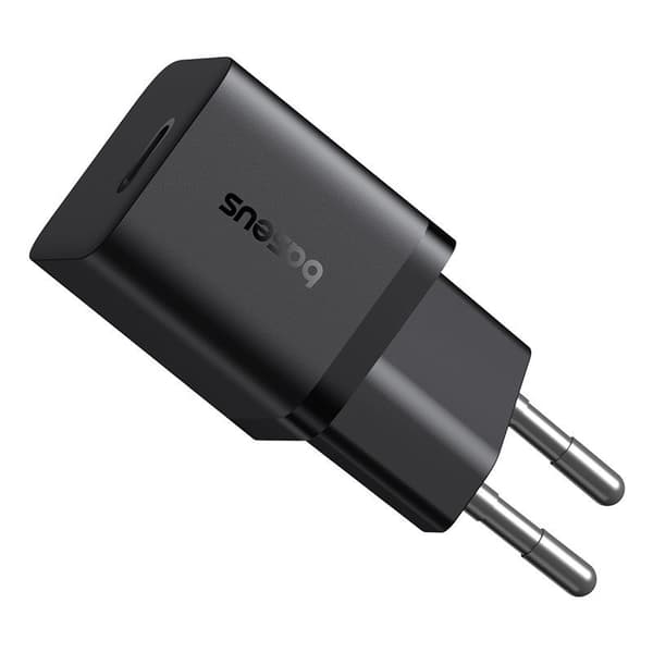 Baseus P10110909113-00 USB-C GaN5 mini 25W strømoplader Sort