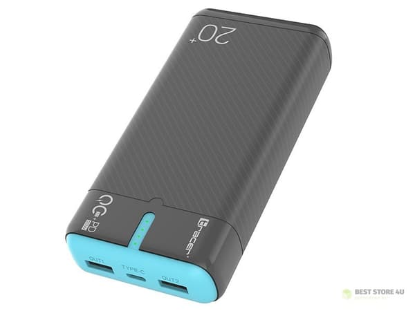 Varavirtalähde TRACER EnerGen 20000mAh PD+QC3.0 GB