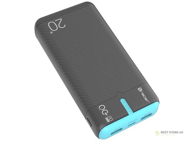Varavirtalähde TRACER EnerGen 20000mAh PD+QC3.0 GB