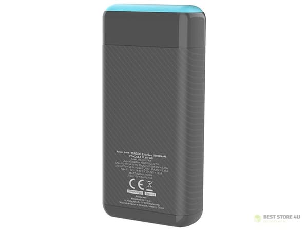 Varavirtalähde TRACER EnerGen 20000mAh PD+QC3.0 GB