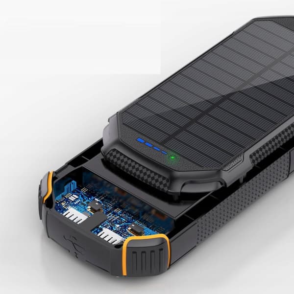 POWERBANK SOLAR 20000mAh 22,5W solpaneler