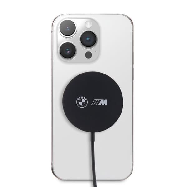 Bmw telefonladdare - BMW000636 - M Collection Kompatibel med MAGSAFE laddare Logotyp tryckt svart