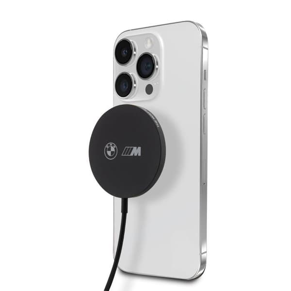 Bmw telefonladdare - BMW000636 - M Collection Kompatibel med MAGSAFE laddare Logotyp tryckt svart