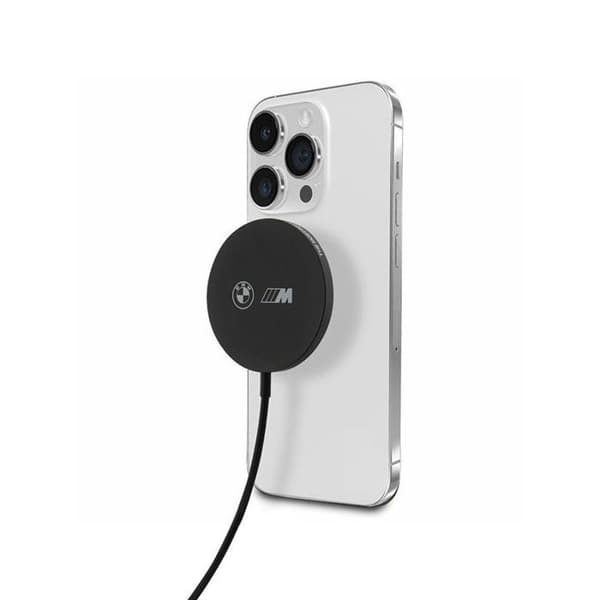 Bmw telefonladdare - BMW000636 - M Collection Kompatibel med MAGSAFE laddare Logotyp tryckt svart