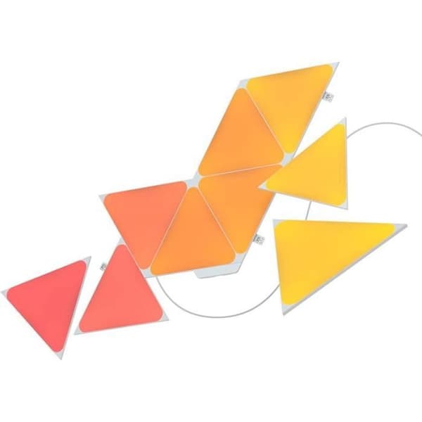 Nanoleaf former, flerfärgad (RGBW) - NL47-0002TW-9PK