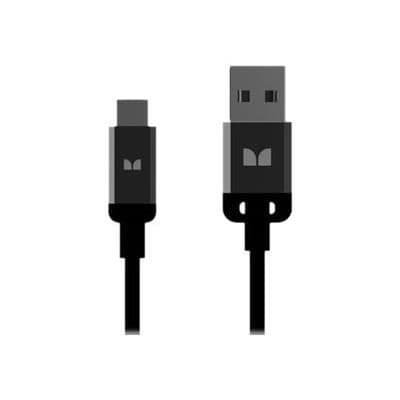 MONSTER Högpresterande USB-kabel 15 cm svart