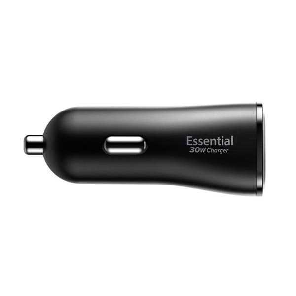 Spigen Essential EV302 - Bil-laddare 2x USB-A 30 W (svart)