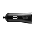Miniatyrbild 3 av 6: Spigen Essential EV302 - Bil-laddare 2x USB-A 30 W (svart)
