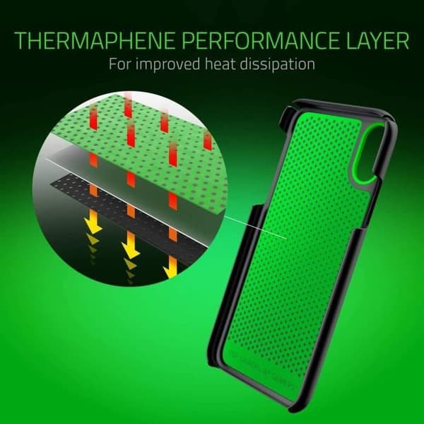 Etui - RAZER - Arctech Slim - Thermaphène - Kylning - Qi-kompatibel