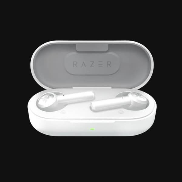 Trådlösa hörlurar - RAZER - Hammerhead - Vit Mersen - Svettålig - In-ear