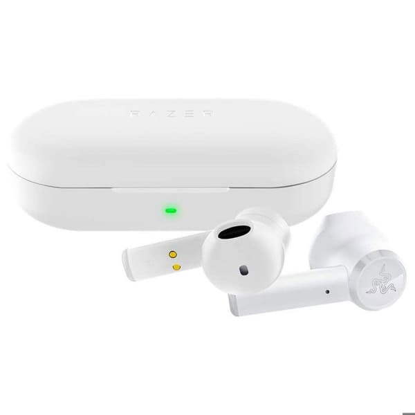 Trådlösa hörlurar - RAZER - Hammerhead - Vit Mersen - Svettålig - In-ear