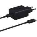 Miniatyrbild 1 av 4: SAMSUNG Ultra Snabb Nätladdare 45W + CBL USB C Svart