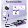 Miniatyrbild 2 av 4: Laddare 3 i 1 - Apple - Mag Safe - Kompatibel med iPhone 15/14/13/12 - Apple Watch - AirPods 3 Pro