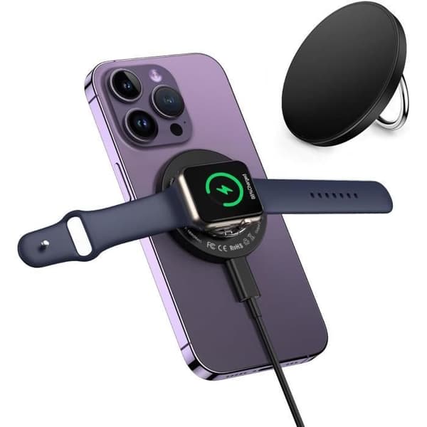 Laddare 3 i 1 - Apple - Mag Safe - Kompatibel med iPhone 15/14/13/12 - Apple Watch - AirPods 3 Pro