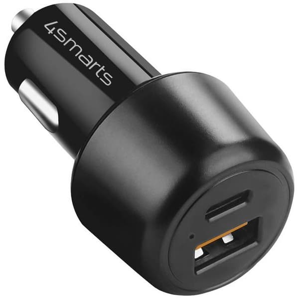 4Smarts 456260 USB-C® billaddare, USB Svart