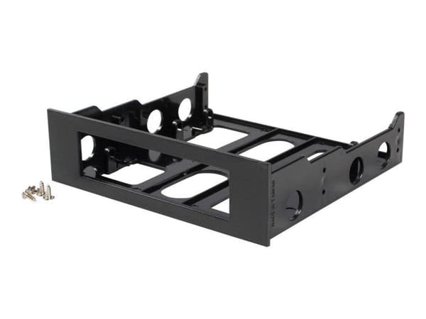 Adaptator för hårddisk - STARTECH - 3.5" till 5.25" - Svart - Lagringsfack - P/N: PEX2EC35