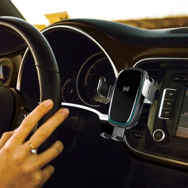 Trådlös Laddare - LogiLink - PA0277 - 15W - 360° Rotation - För Smartphones 4,7-7 tum