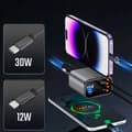 Pikkukuva 4 / 11: AUTOLATURI USB C 30W APPLE LIGHTING ÖTÖKÖNLAITTEELLE 12V 24V 4in1