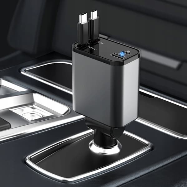 AUTOLATURI USB C 30W APPLE LIGHTING ÖTÖKÖNLAITTEELLE 12V 24V 4in1