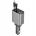 Pikkukuva 1 / 11: AUTOLATURI USB C 30W APPLE LIGHTING ÖTÖKÖNLAITTEELLE 12V 24V 4in1