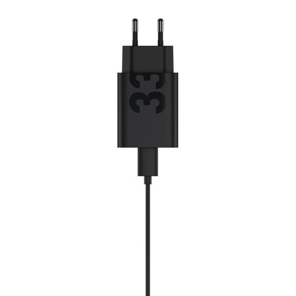 Motorola TurboPower 33W laddare + USB C-kabel Svart