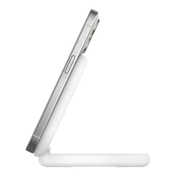 Belkin BoostCharge Hörlurar, Smartphone Vita USB Trådlös laddning Snabbladdning Inomhus