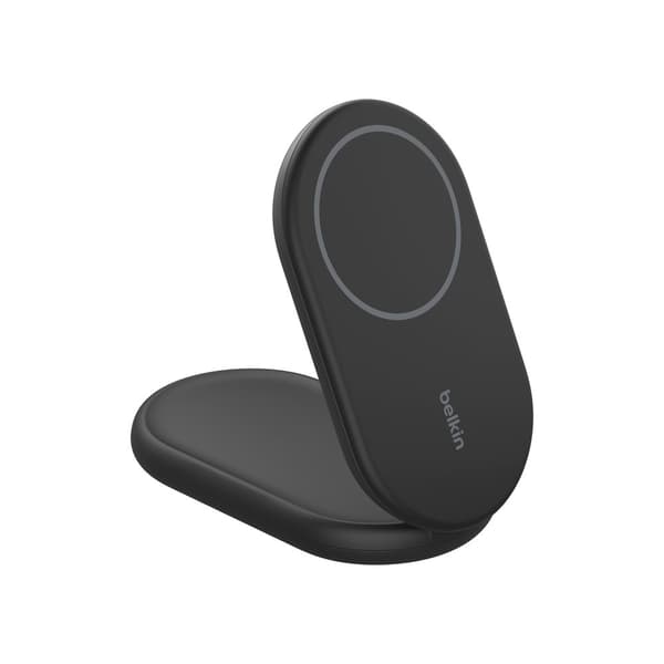 Belkin BoostCharge Hovedtelefoner, Smartphone Sort USB Trådløs opladning Hurtig opladning Indendørs