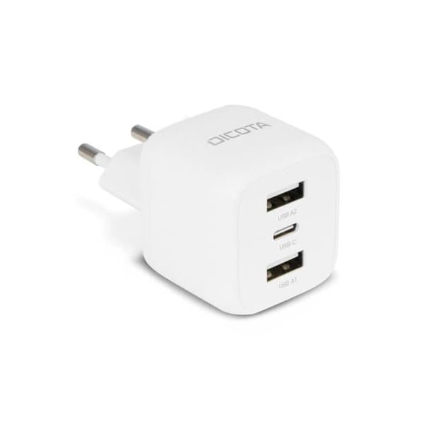 DICOTA - Nätadapter - Vit