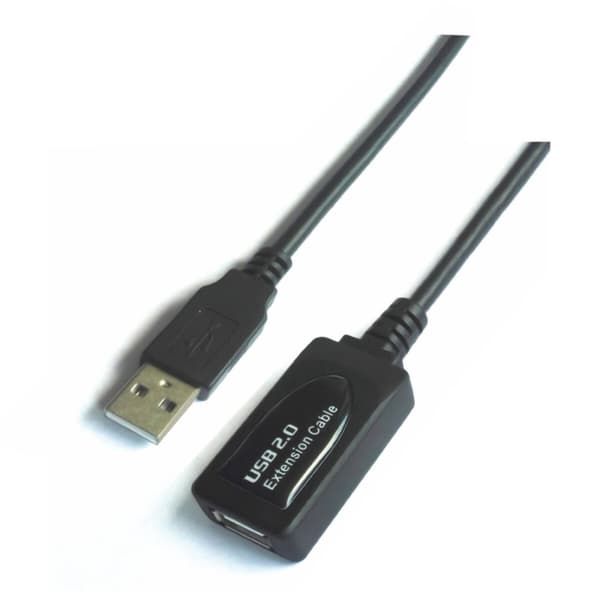 USB-kabel Aisens A101-0018 Svart