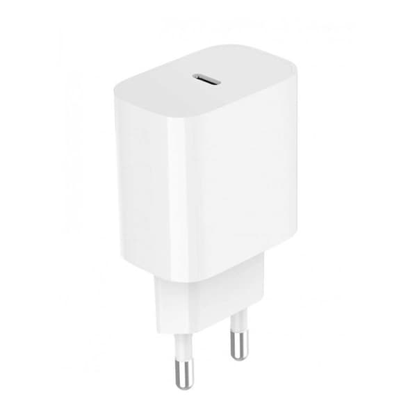 Laddare USB-C Power Delivery 3.0 20W Ultra Snabb Kompakt Usams Vit