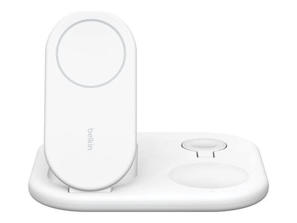 Trådlös laddningsstation - Belkin - BOOST CHARGE 3-i-1 - 15 Watt - Magnetisk - Fällbar