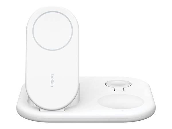 Trådlös laddningsstation - Belkin - BOOST CHARGE 3-i-1 - 15 Watt - Magnetisk - Fällbar