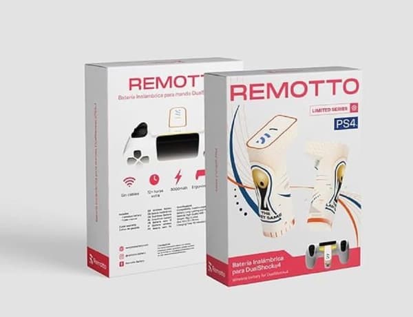 Batteri - tv laddare - video - ljud Remotto - REM-1-WORLDCUP